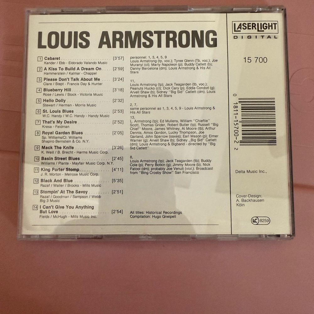 Louis Armstrong | Jazz Collector Edition | Vintage CD - Picture 3 of 3
